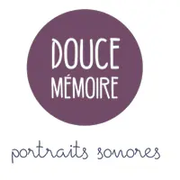 Logo de Douce Mémoire, service de portraits et biographies sonores en Belgique.